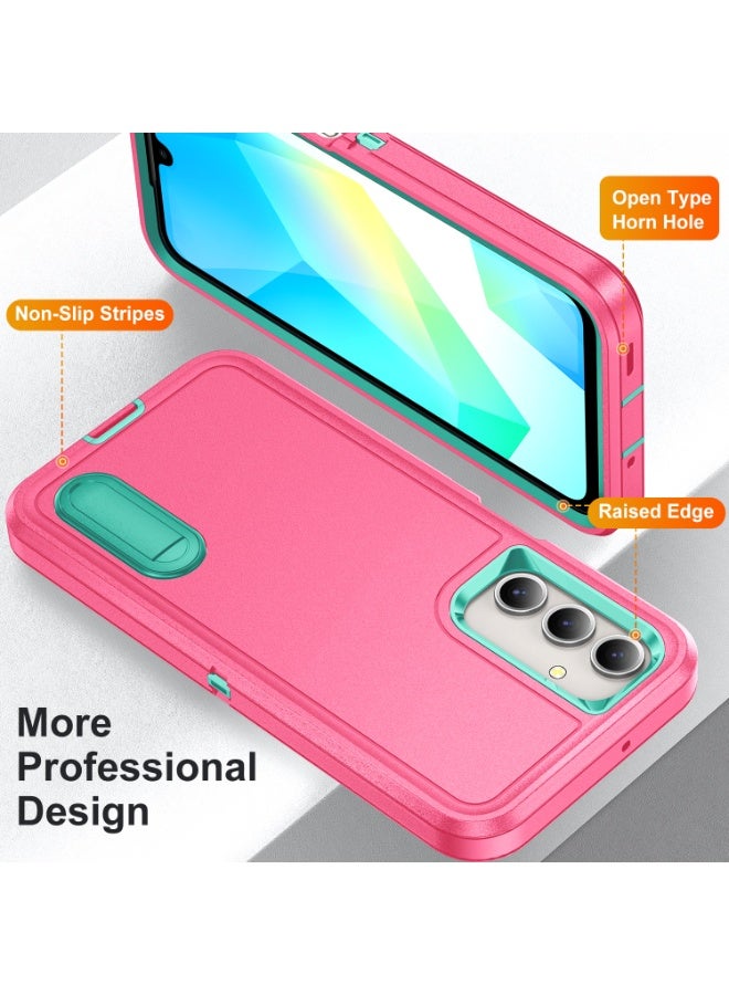 Samsung Galaxy A16 5G/4G Case Cover with Kickstand,Heavy Duty Protection Shockproof Anti-Scratch Slim Fit Lightweight Protective Durable Case Hard Cover for Samsung Galaxy A16 6.7",Black - Image 3